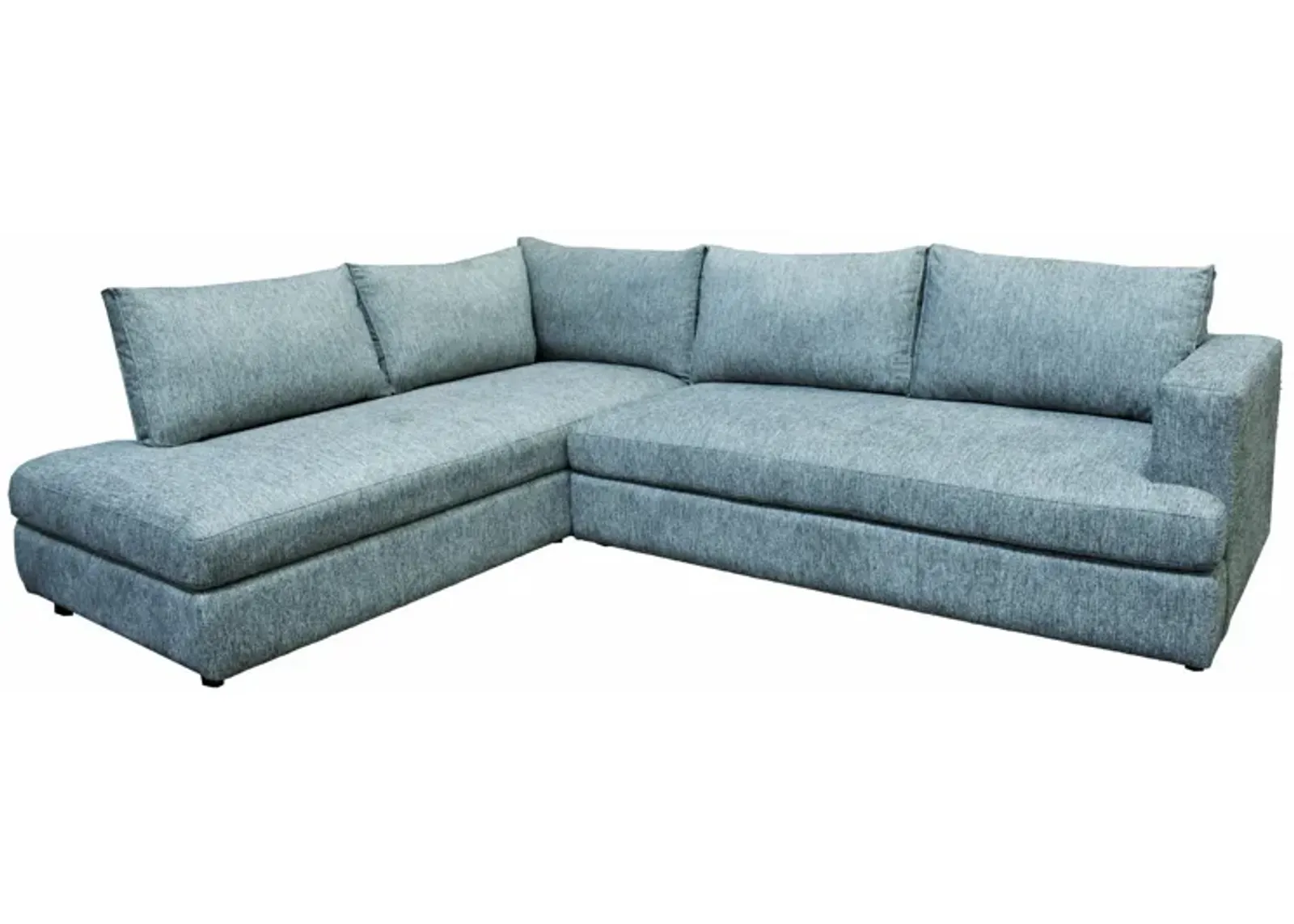 Taylor Left Sectional - Asphalt Grey