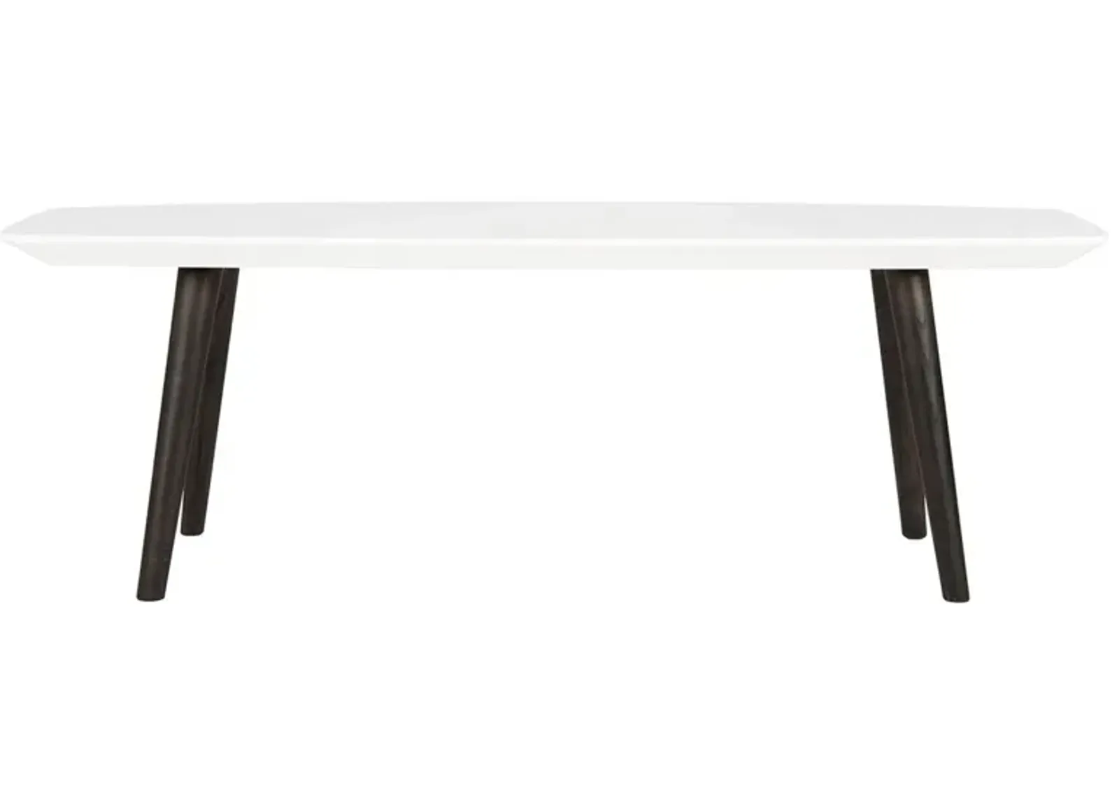 JOSIAH RETRO MID CENTURY RECTANGLE LACQUER COFFEE TABLE