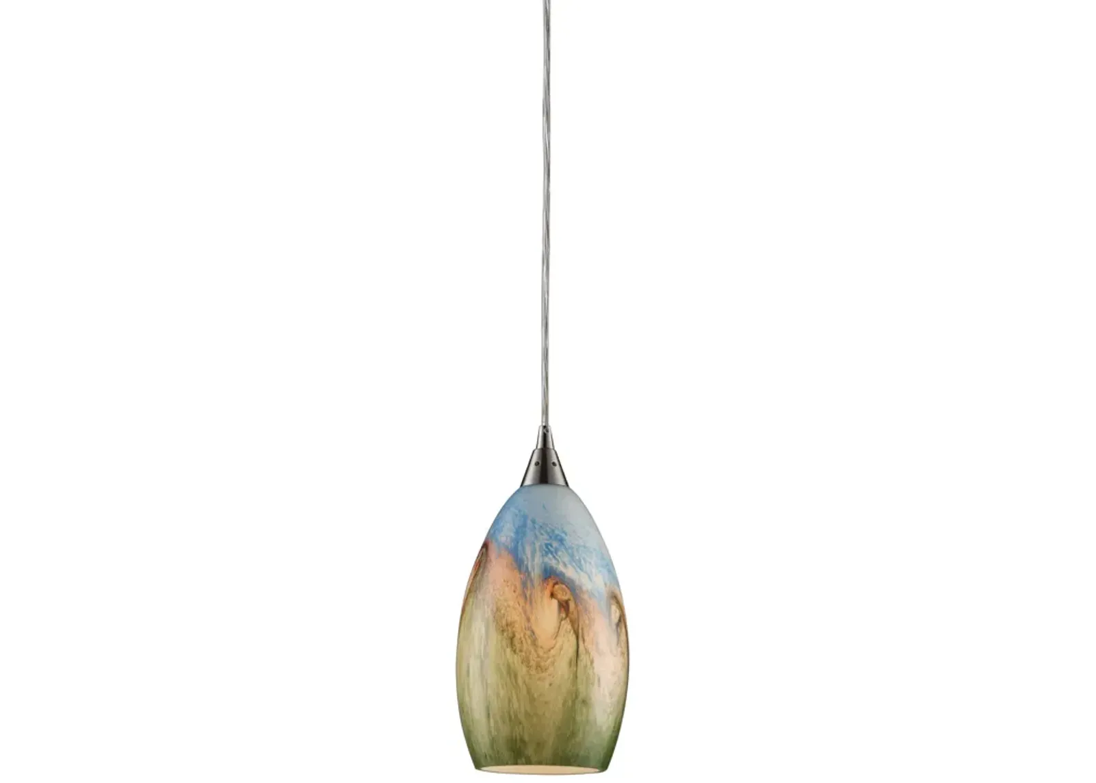 Geologic Configurable Multi Pendant - Satin Nickel