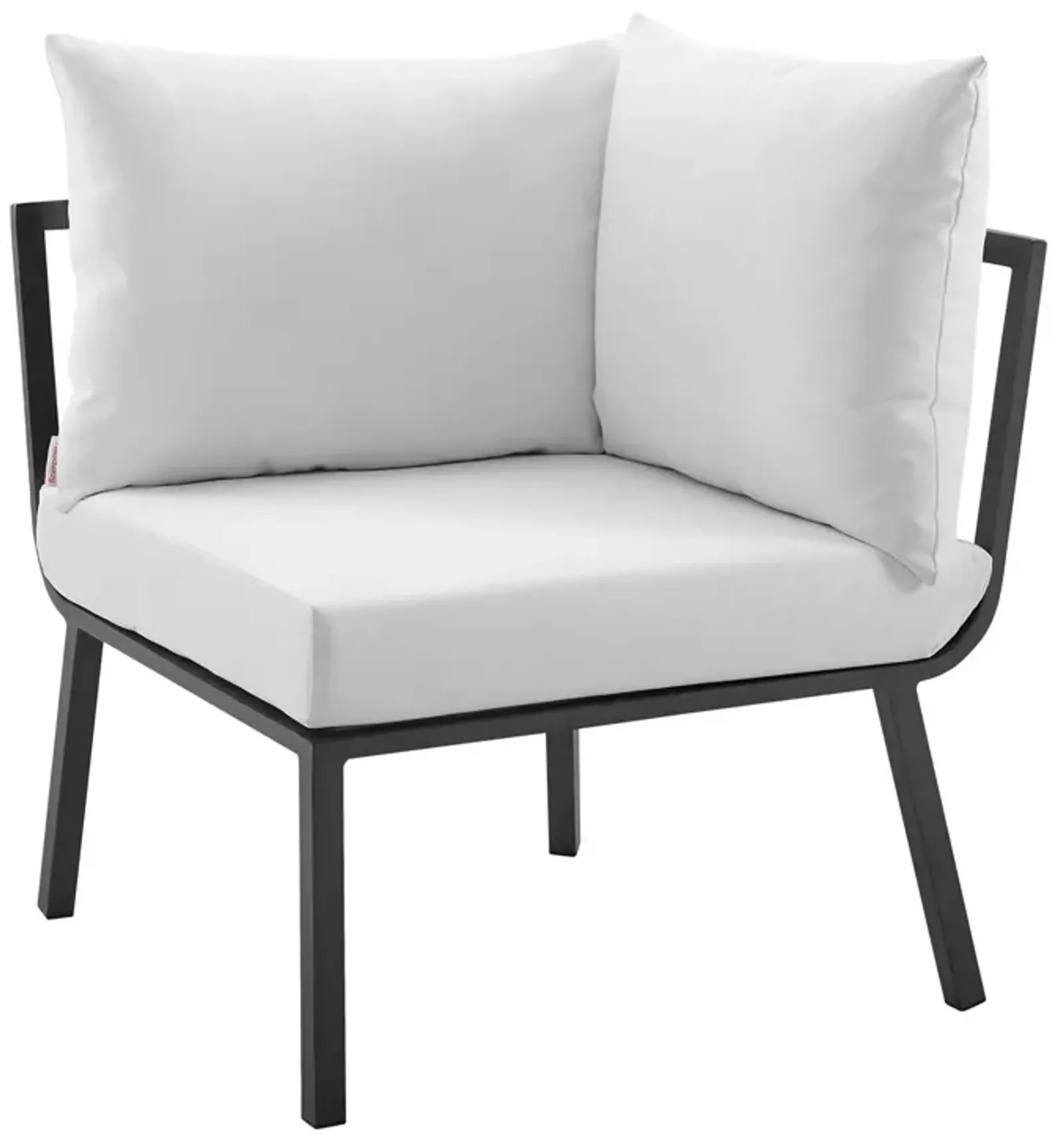 Riverside Outdoor Patio Aluminum Corner Chair