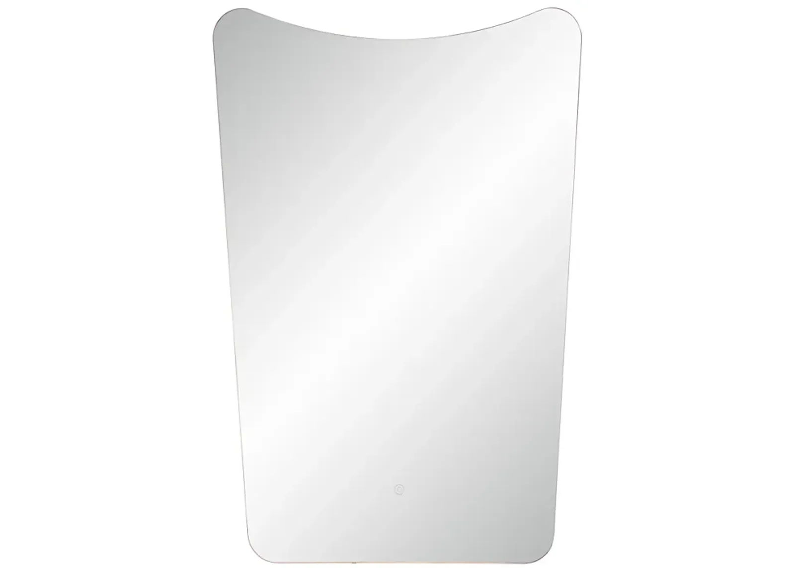 Rimini 36" Tall Rectangular LED Mirror, Clear