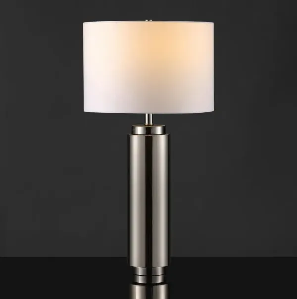 TERRY METAL PILLAR TABLE LAMP