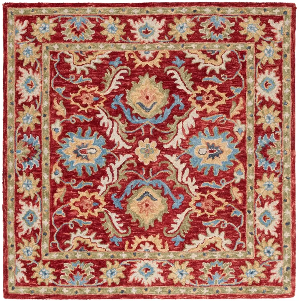 BLOSSOM Hand Tufted 6' x 6' Square area rug