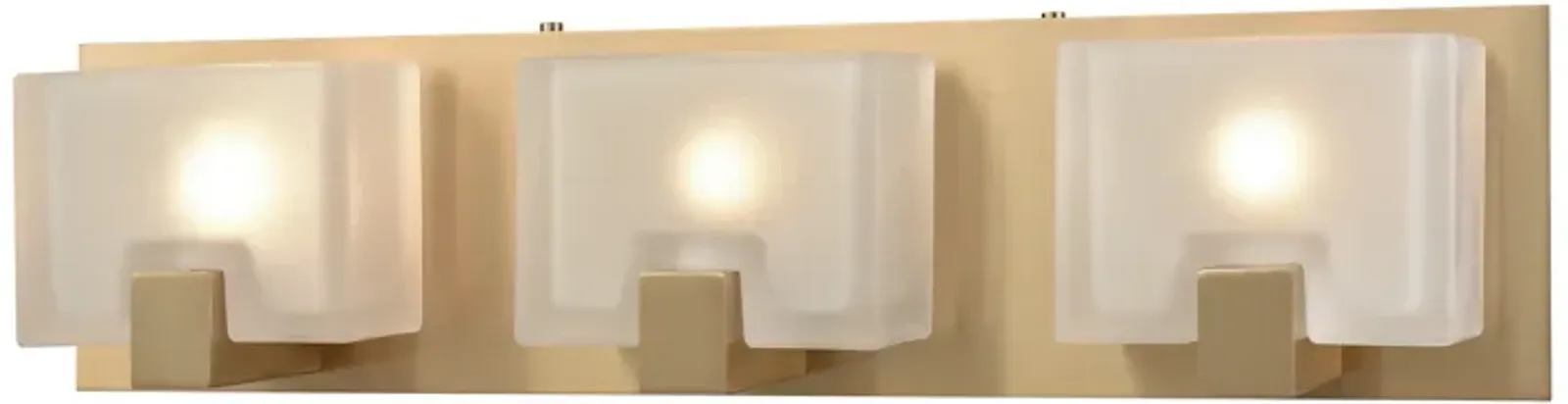 Ridgecrest 21" Wide 3-Light Vanity Light - Satin Brass