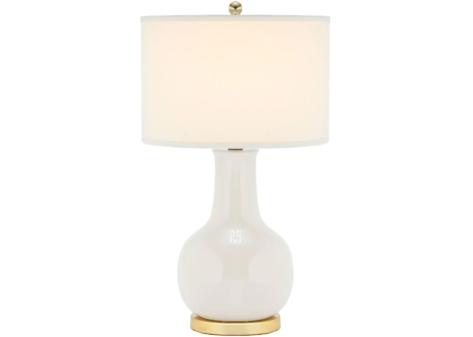 Gray 27.5-Inch H Ceramic Paris Lamp