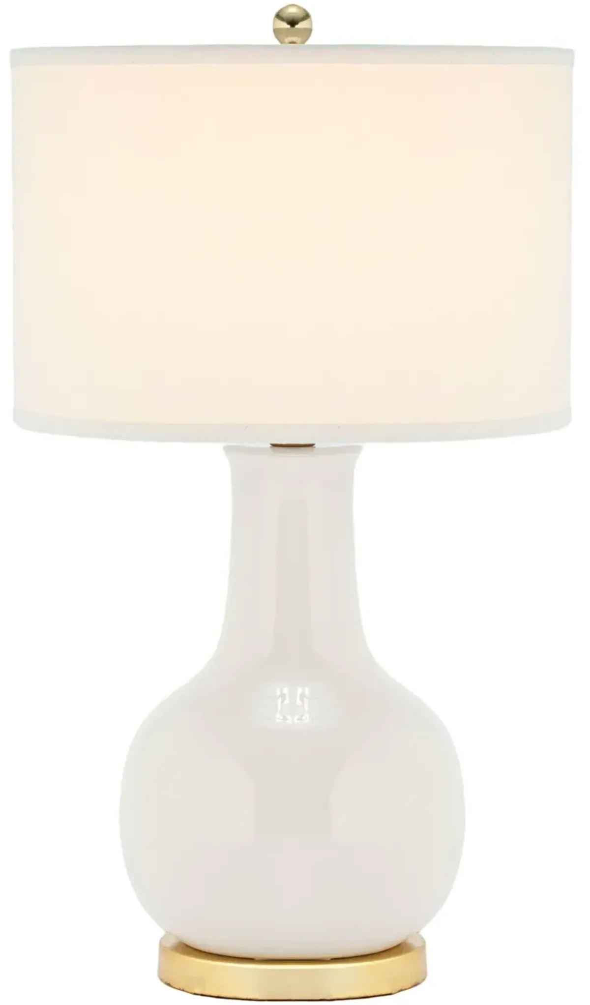 Gray 27.5-Inch H Ceramic Paris Lamp