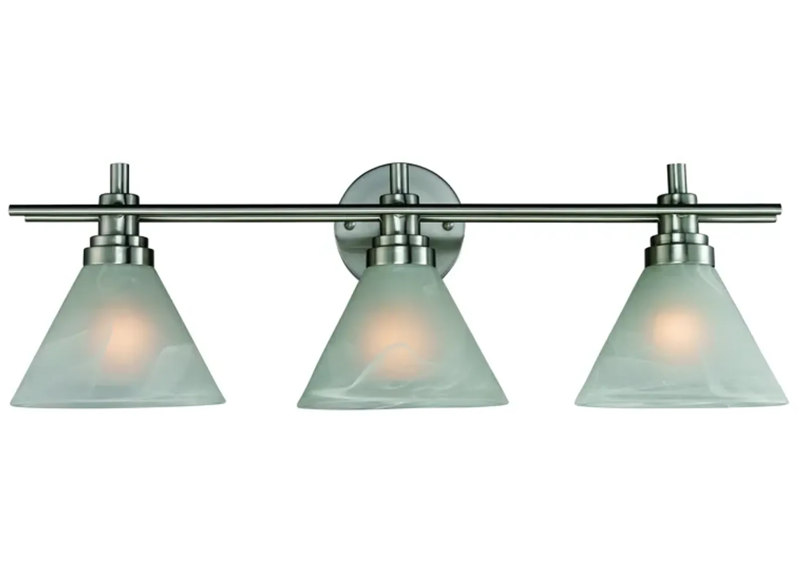 Pemberton 26" Wide 3-Light Vanity Light - Brushed Nickel