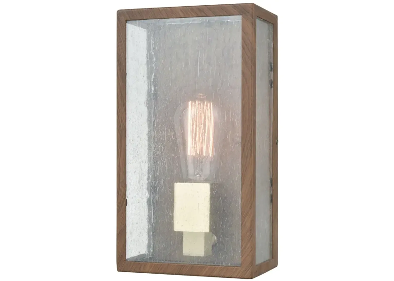 McKenzie 11" High 1-Light Outdoor Sconce - Brown