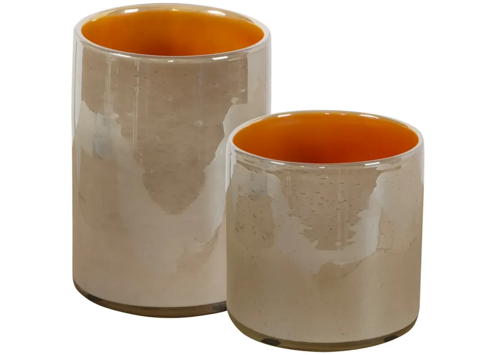 Tangelo Vases - Set of 2