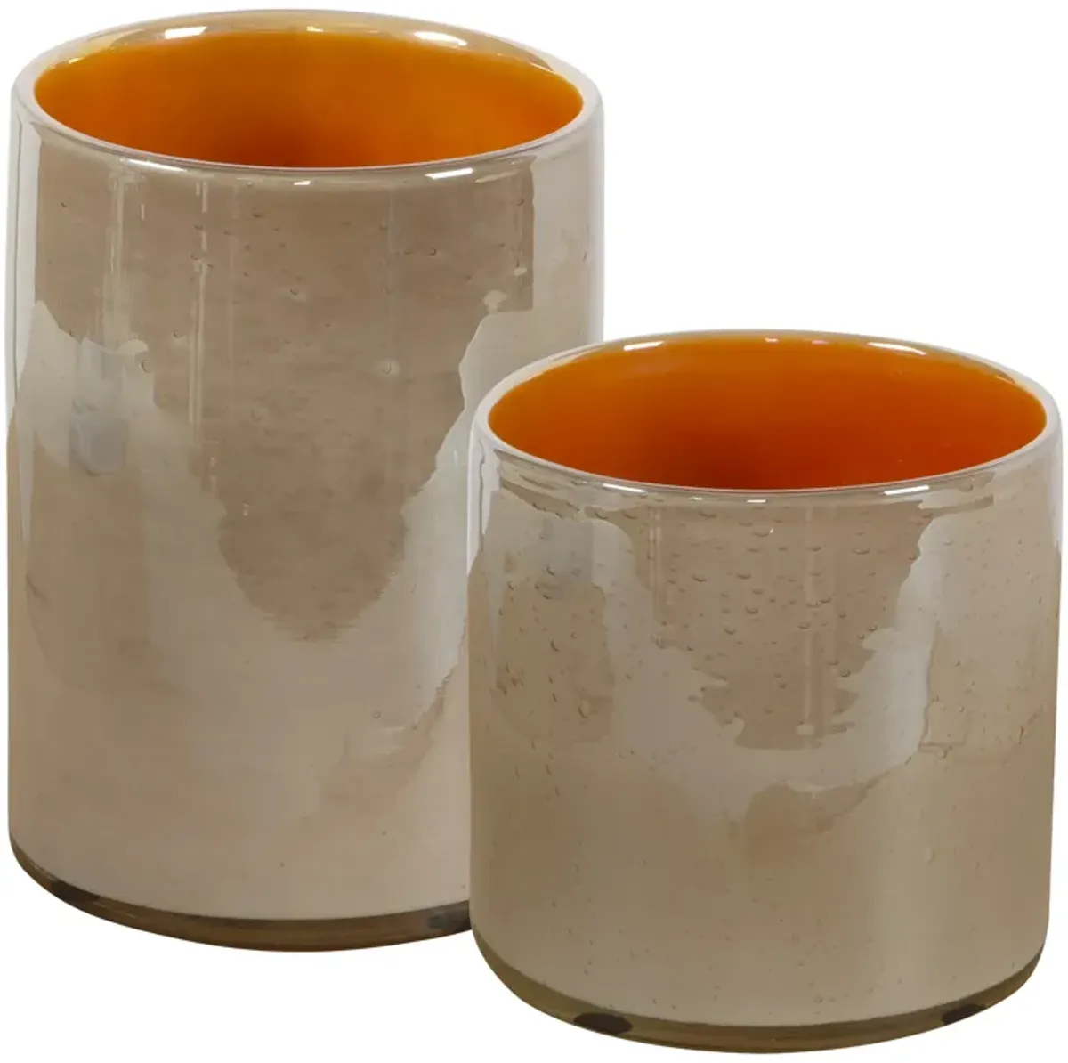 Tangelo Vases - Set of 2