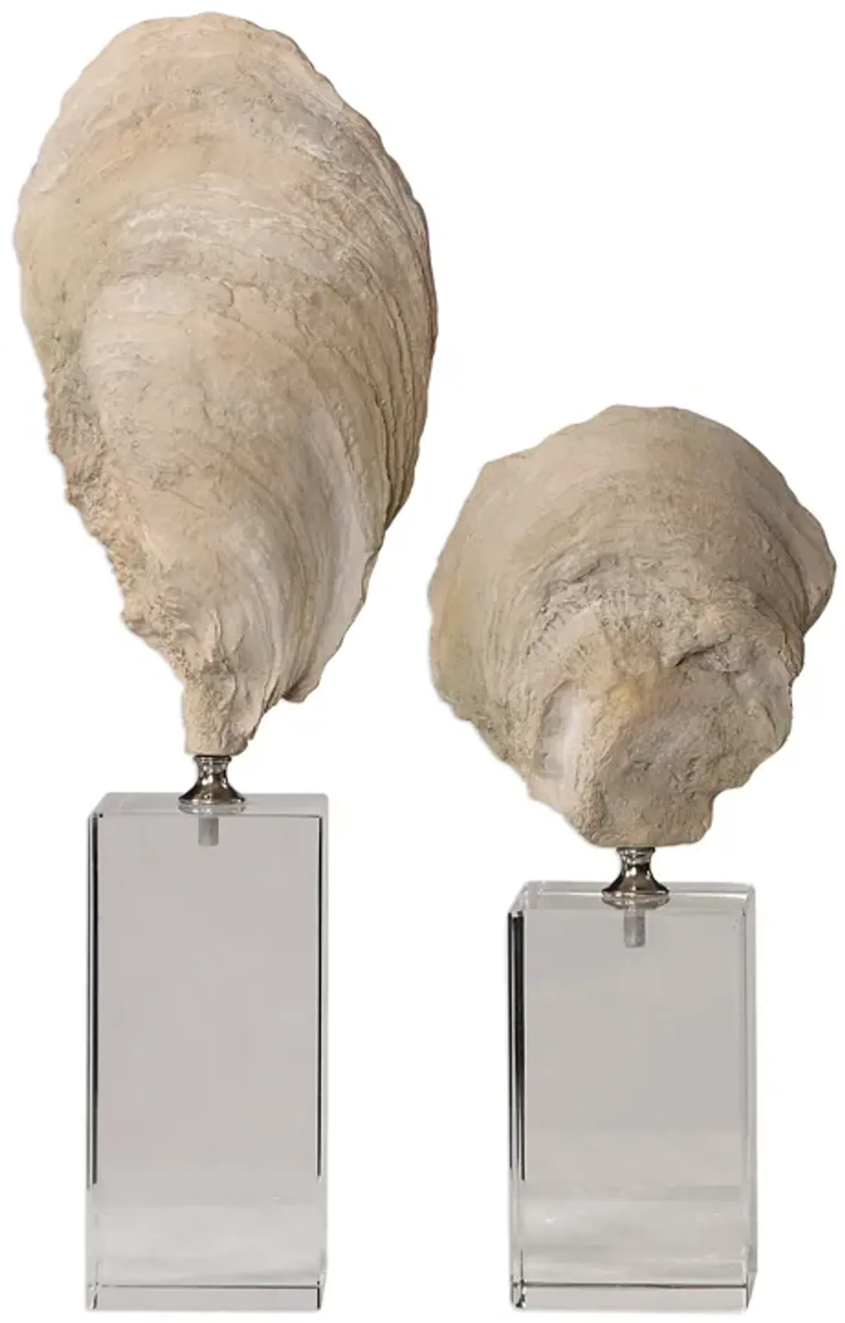 Oyster Shell Sculptures, S/2