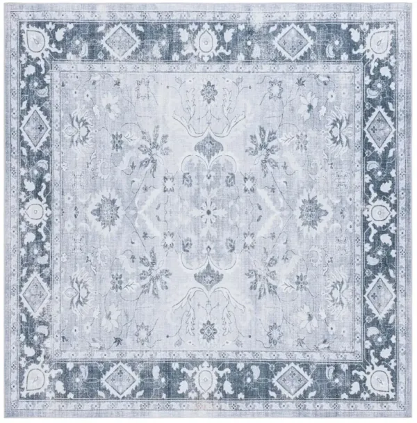 ARIZONA 118 Green 6' X 6' Square Square Rug