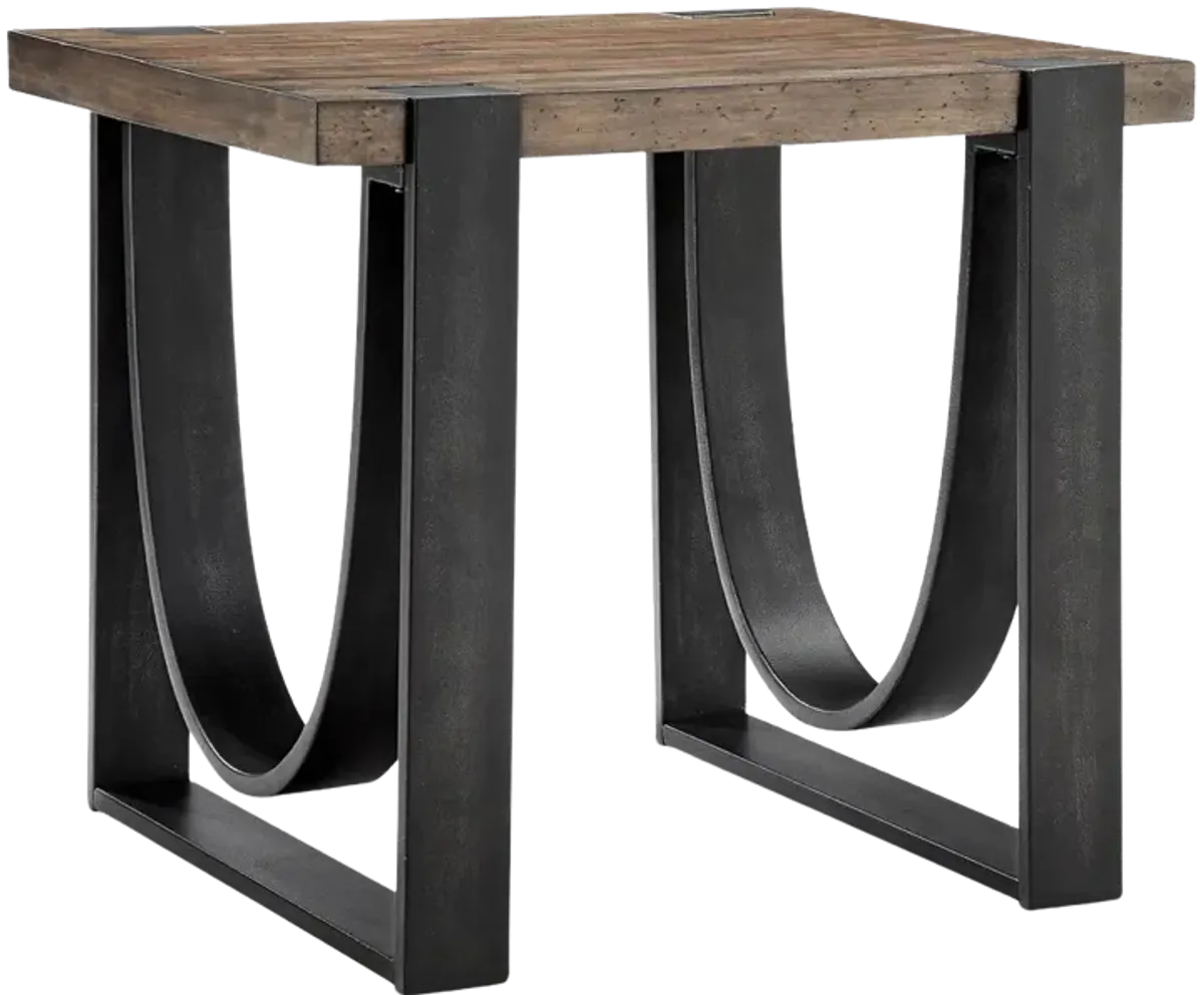 Bowden Rectangular End Table