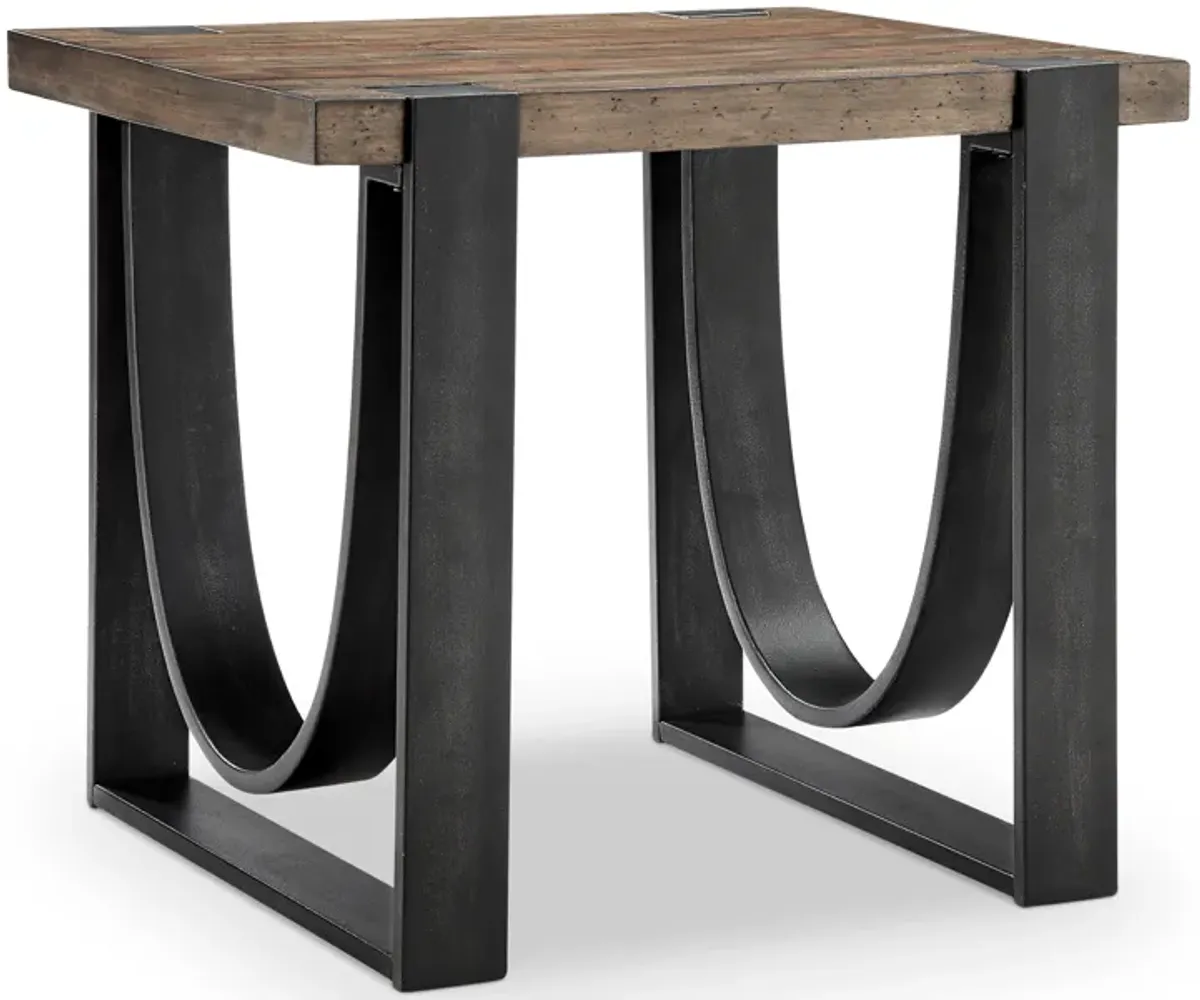 Bowden Rectangular End Table