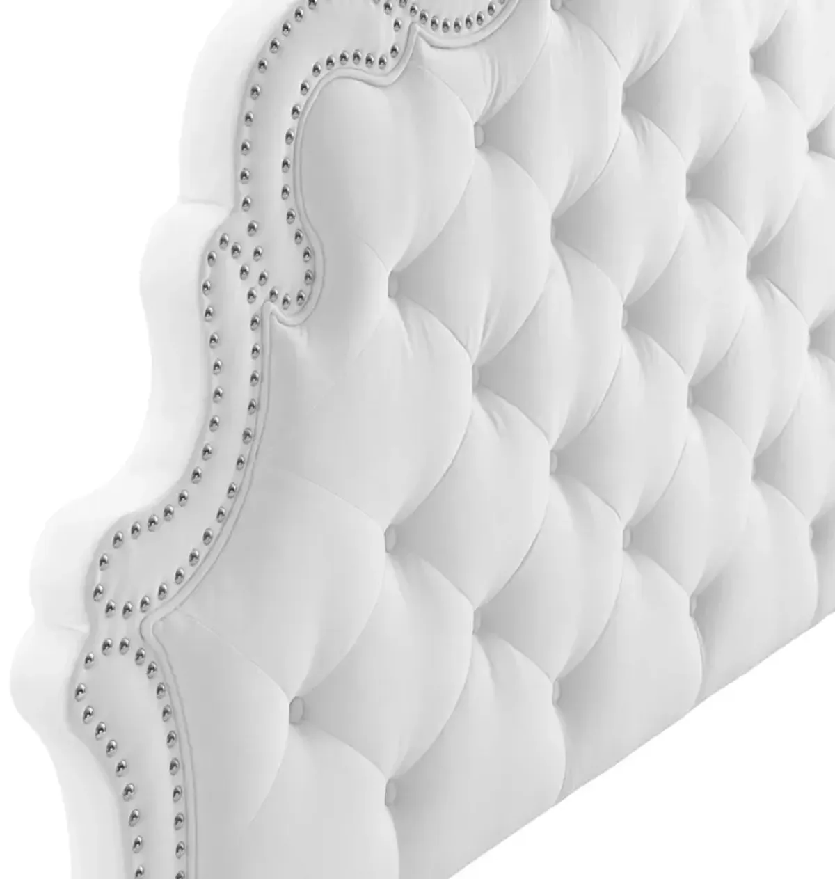 Arabella Button-Tufted Performance Velvet King/California King Headboard