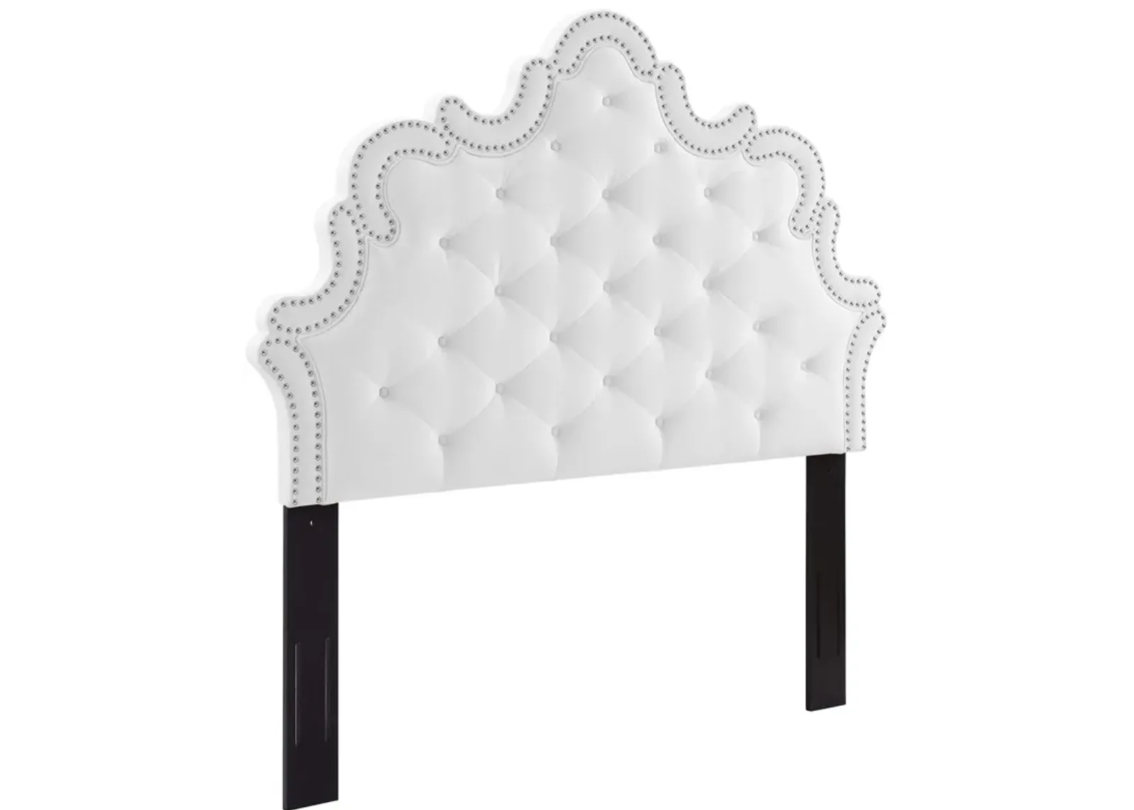 Arabella Button-Tufted Performance Velvet King/California King Headboard