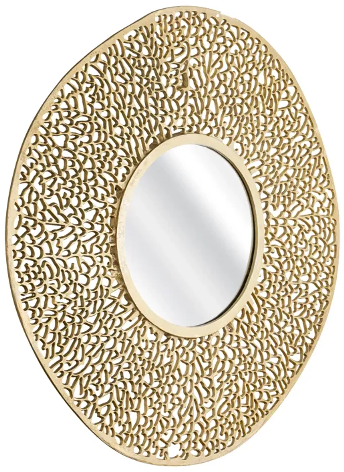 Azoni Wall Mirror - Soft Gold