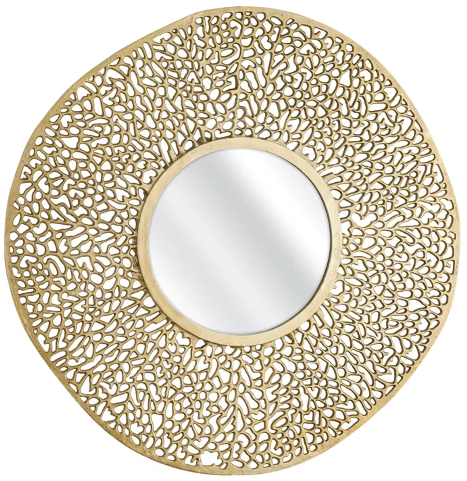 Azoni Wall Mirror - Soft Gold