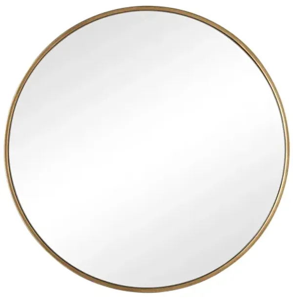 Delk Mirror - Small Brass