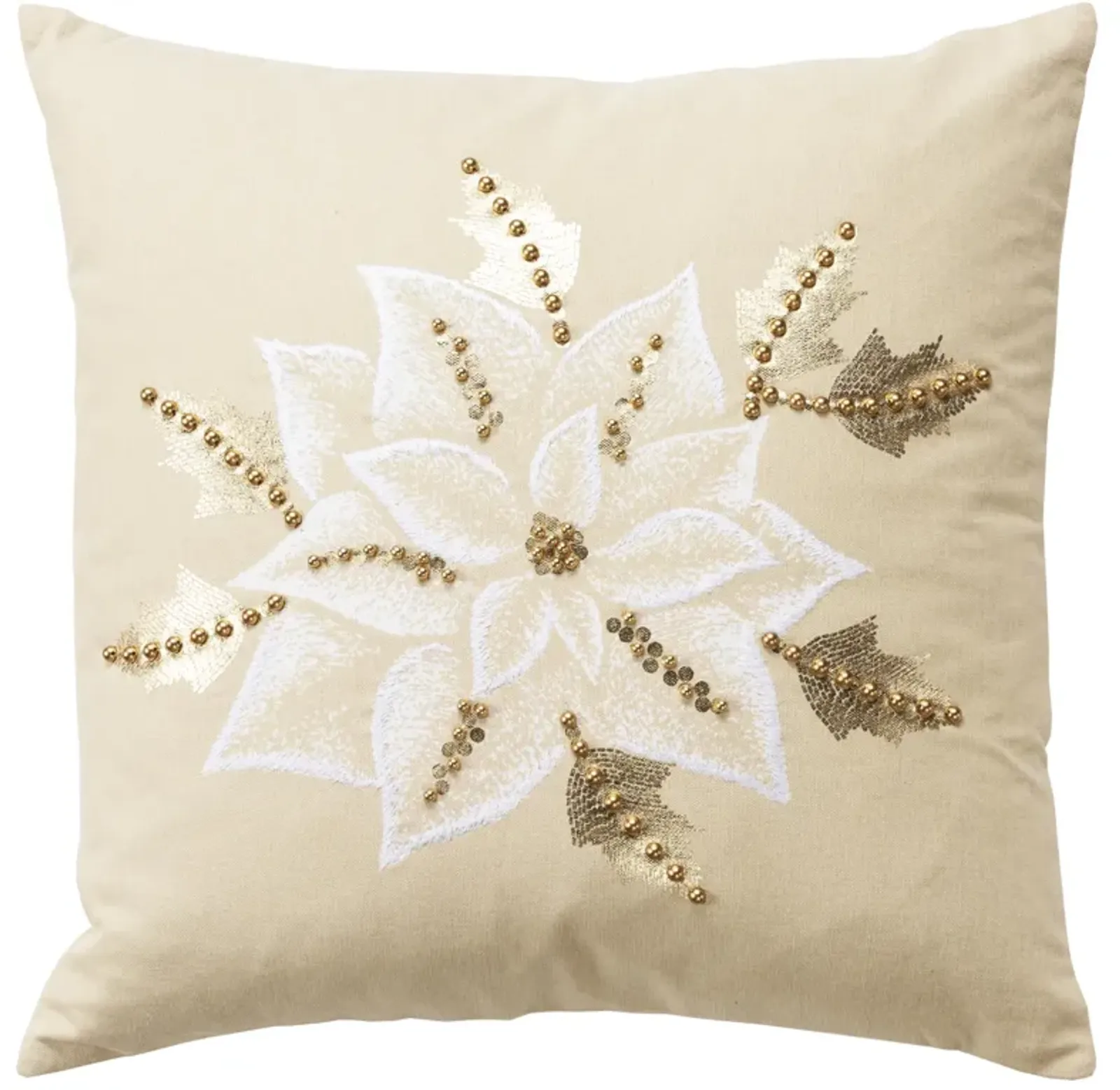 HOLIDAY 2022 Botanical Natural  Pillow