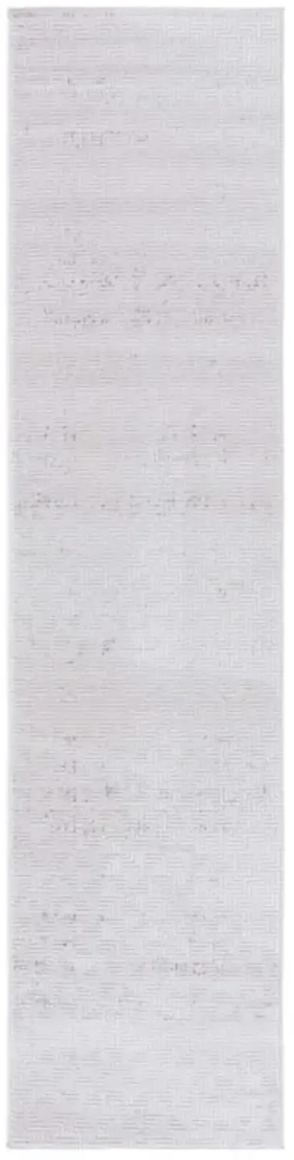 HANNA 110 Grey  2' X 8' Runner Rug