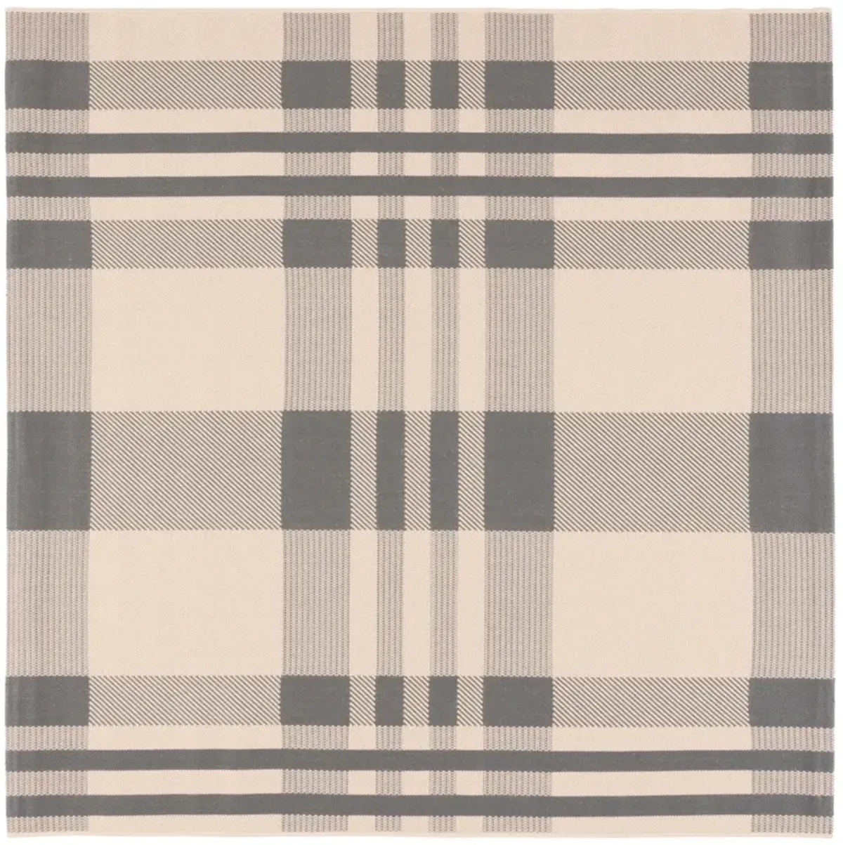 COURTYARD 6201 GREY  2'-7' x 2'-7' Square Square Rug