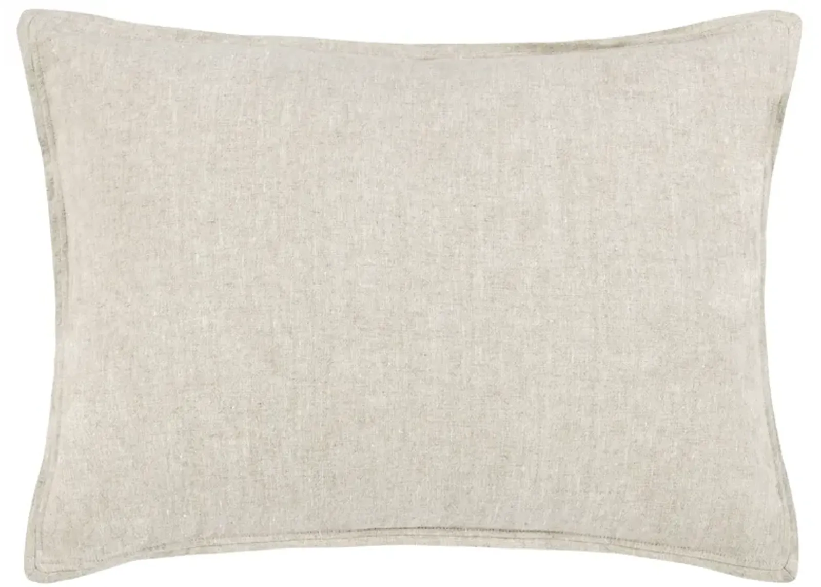 Talia Cotton Linen Blend Natural Standard Sham