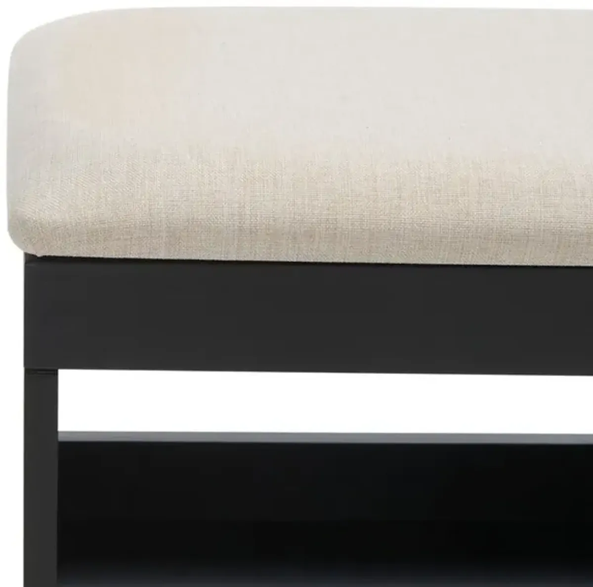 Cricket Open Shelf Bench with Cushion