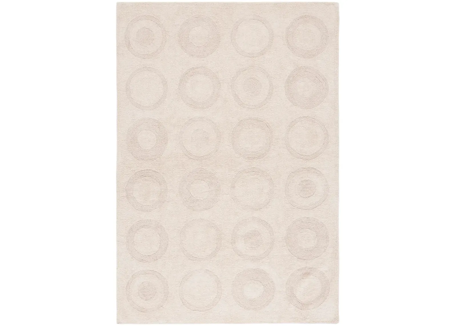 EASY CARE 214 IVORY 4' x 6' Small Rectangle Rug