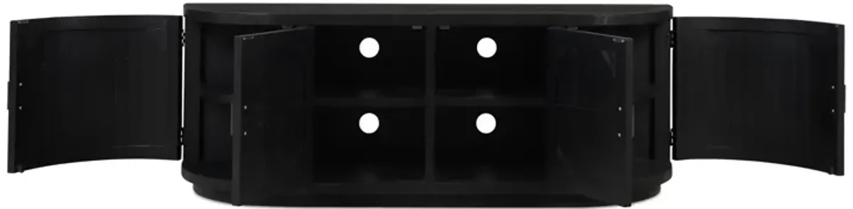 Nicola Media Cabinet Black