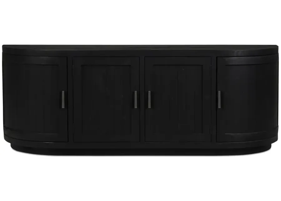 Nicola Media Cabinet Black