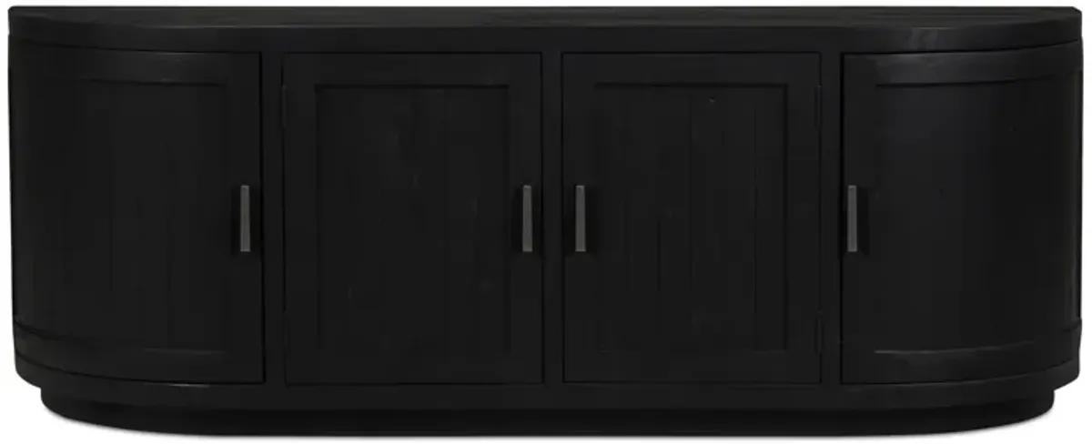 Nicola Media Cabinet Black