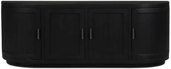 Nicola Media Cabinet Black