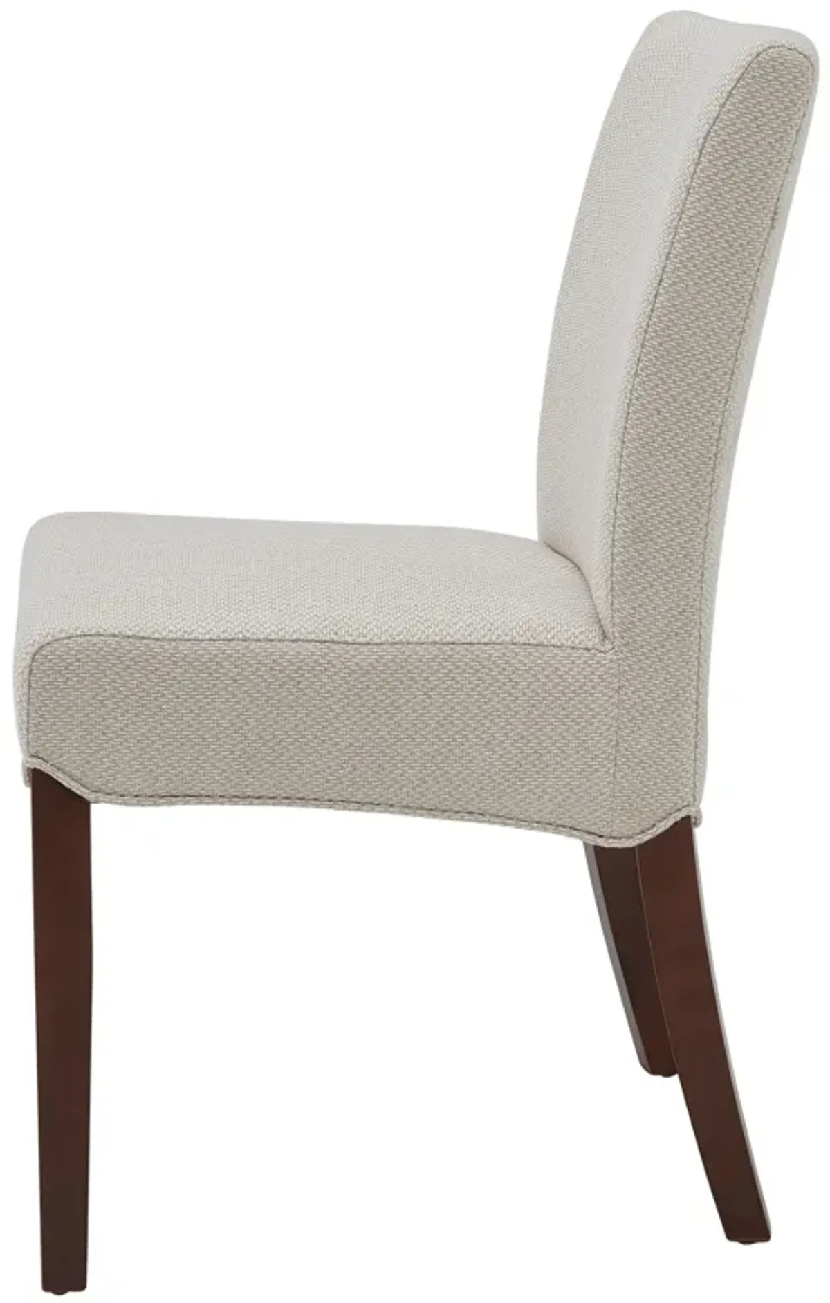 Beverly Hills Fabric Dining Side Chair, Cardiff Cream