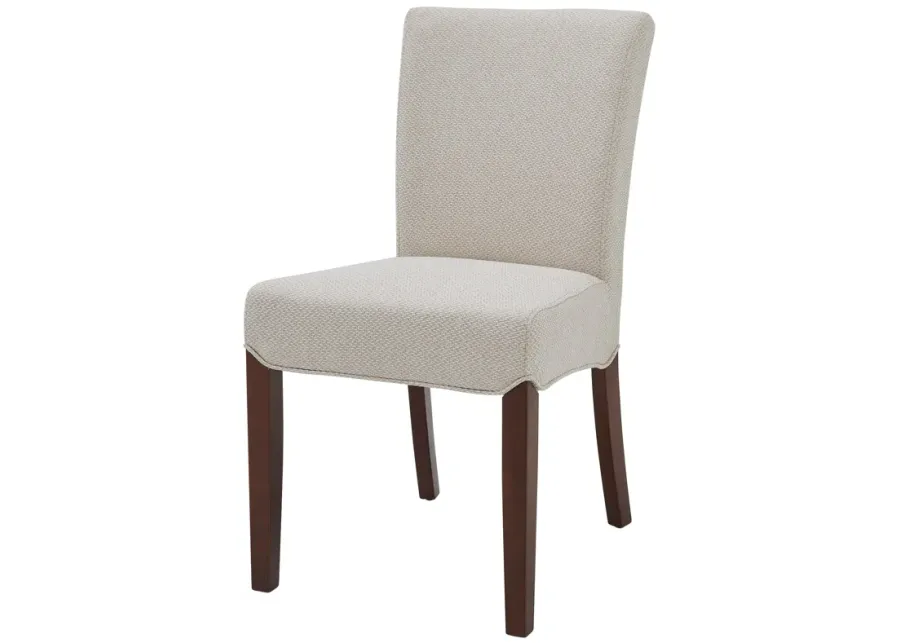 Beverly Hills Fabric Dining Side Chair, Cardiff Cream