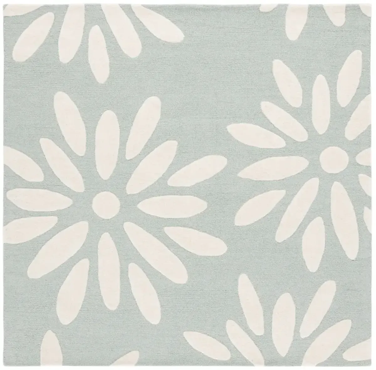 SAFAVIEH KIDS 914 DAISY TEAL  6' x 6' Square Square Rug