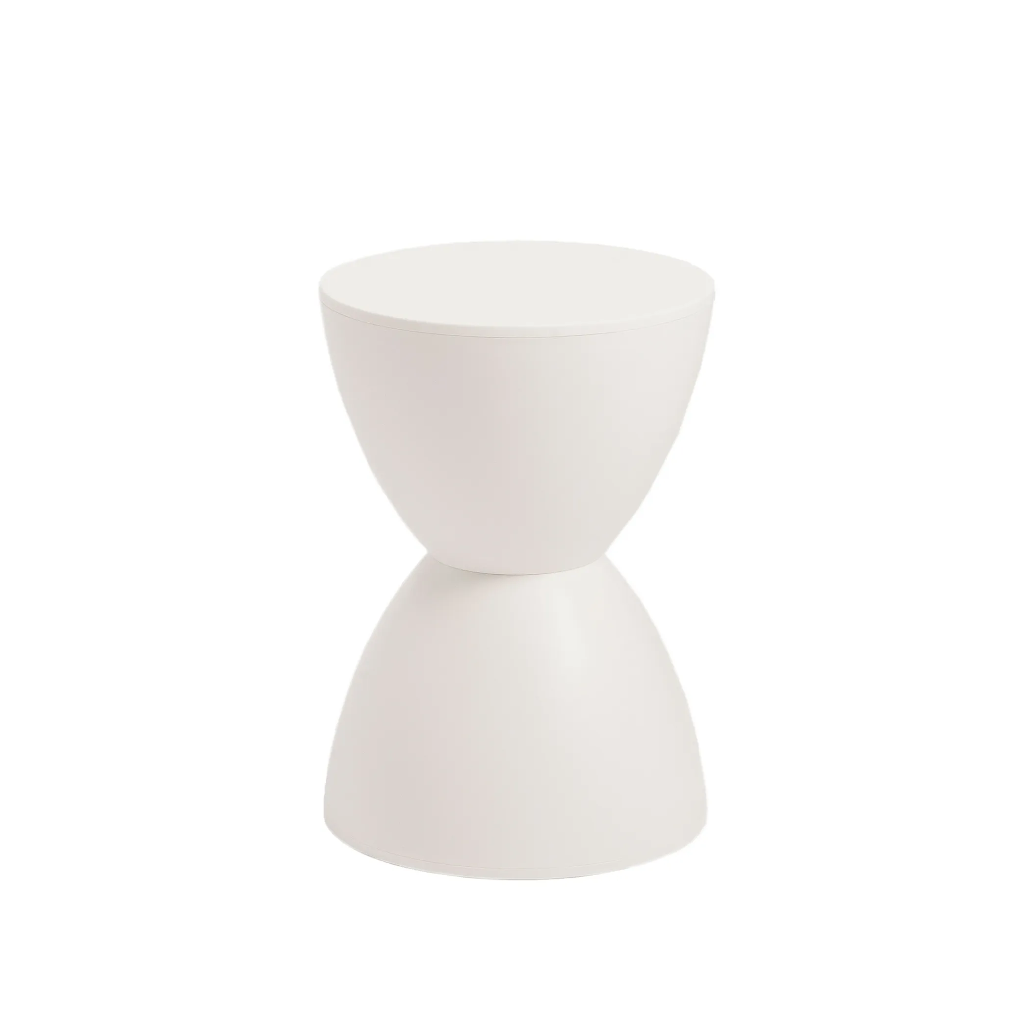 Sallie Stool in White