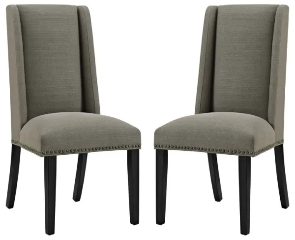 Baron Dining Chair Fabric Set of 2