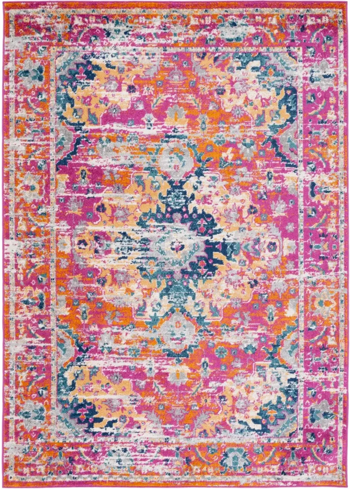 MADISON 154 FUCHSIA  2'-3' x 3'-11' Accent Rug