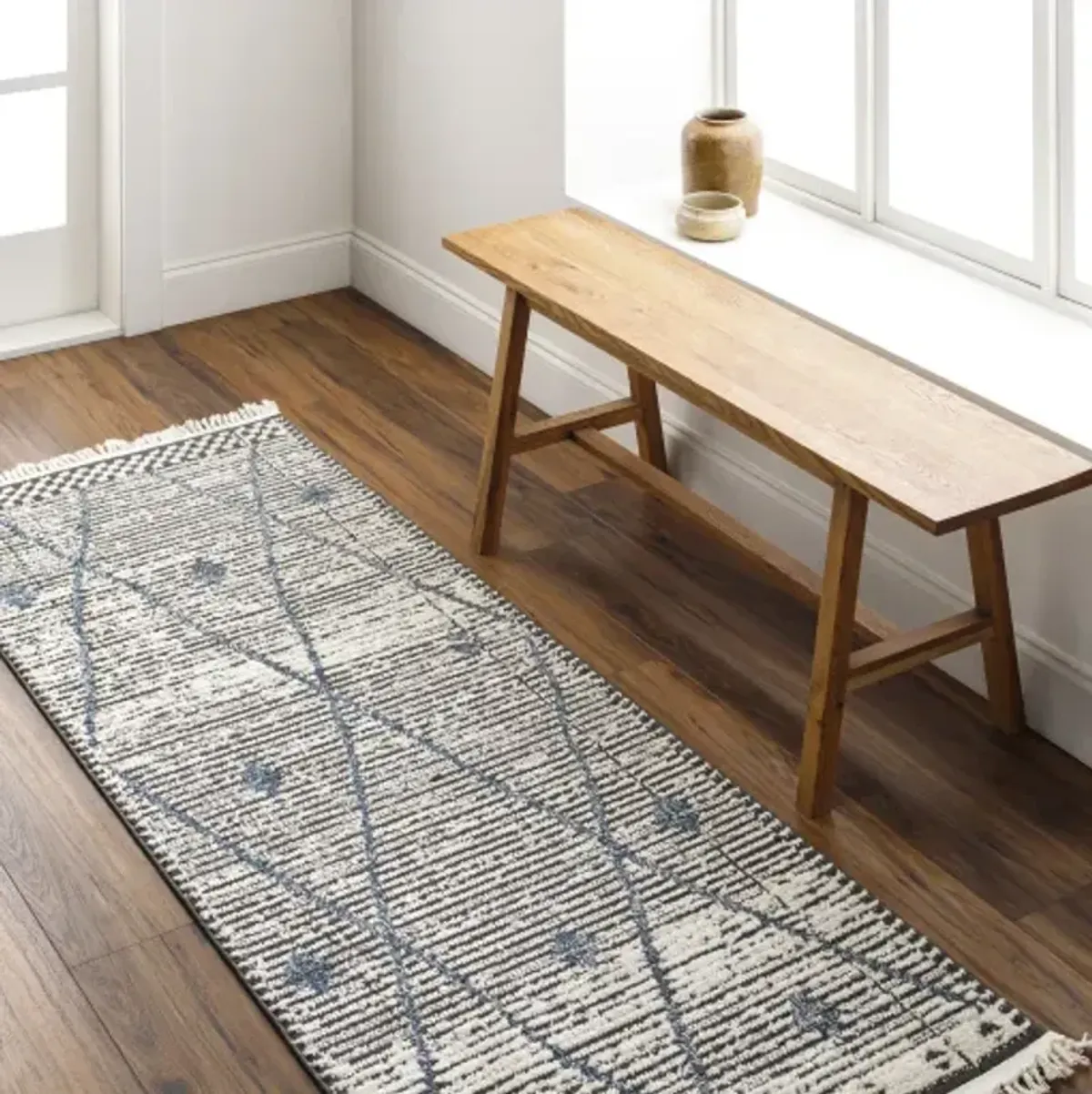 Berlin BLR-2310 2'7" x 7'3" Machine Woven Rug