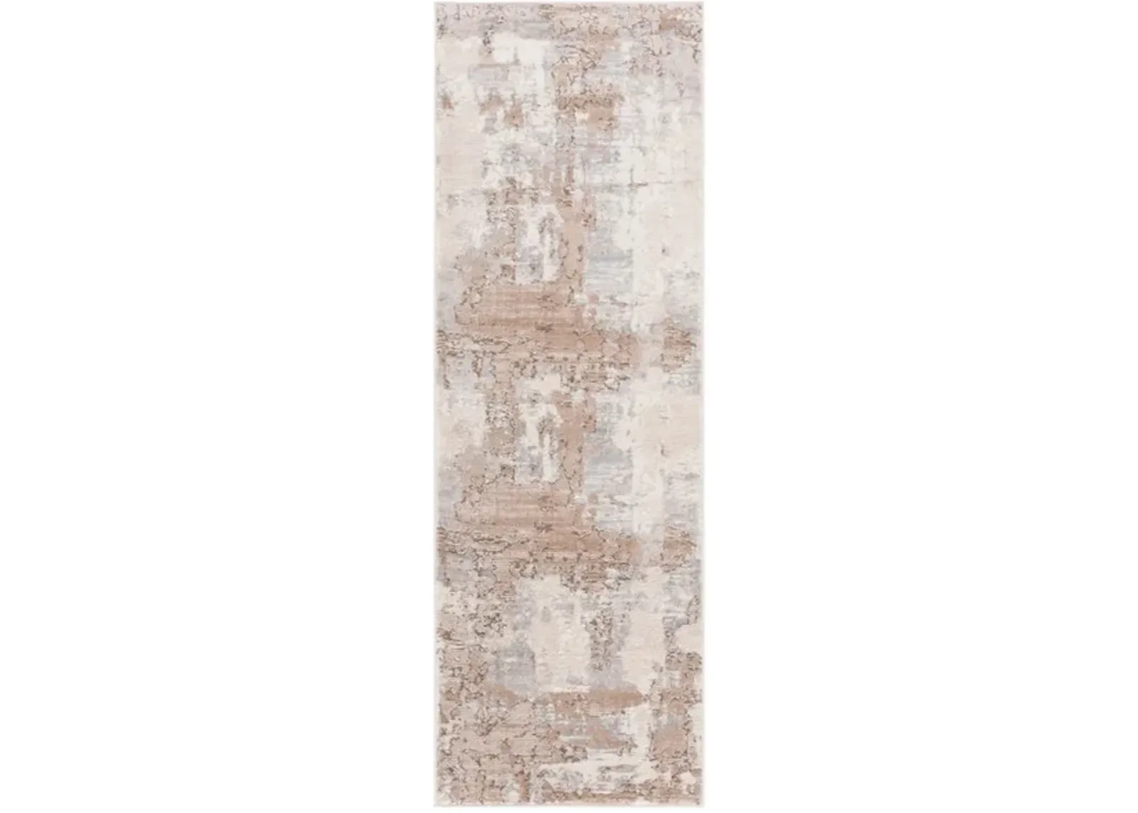 WHISPER 820 Beige 2'-6' X 8' Runner Rug