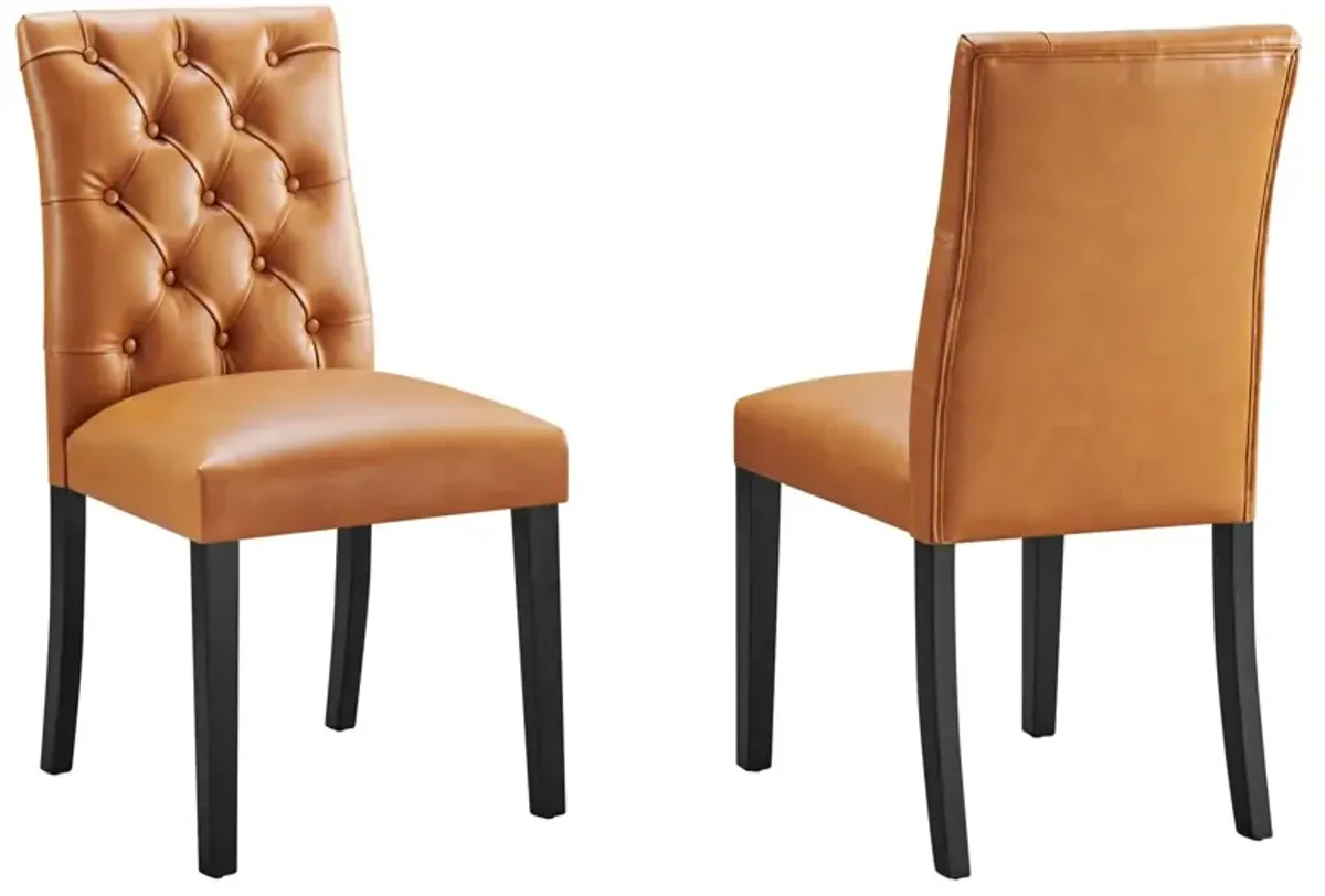 Duchess Dining Chair Vinyl Set of 2