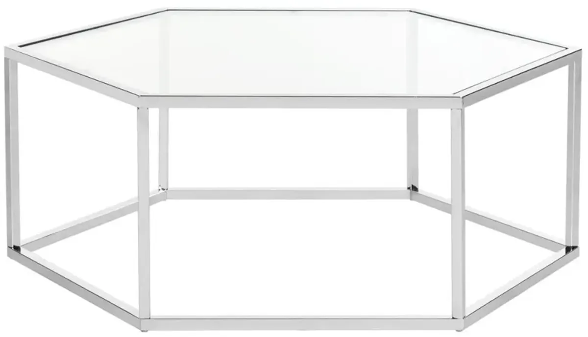 ELIANA GLASS COFFEE TABLE 