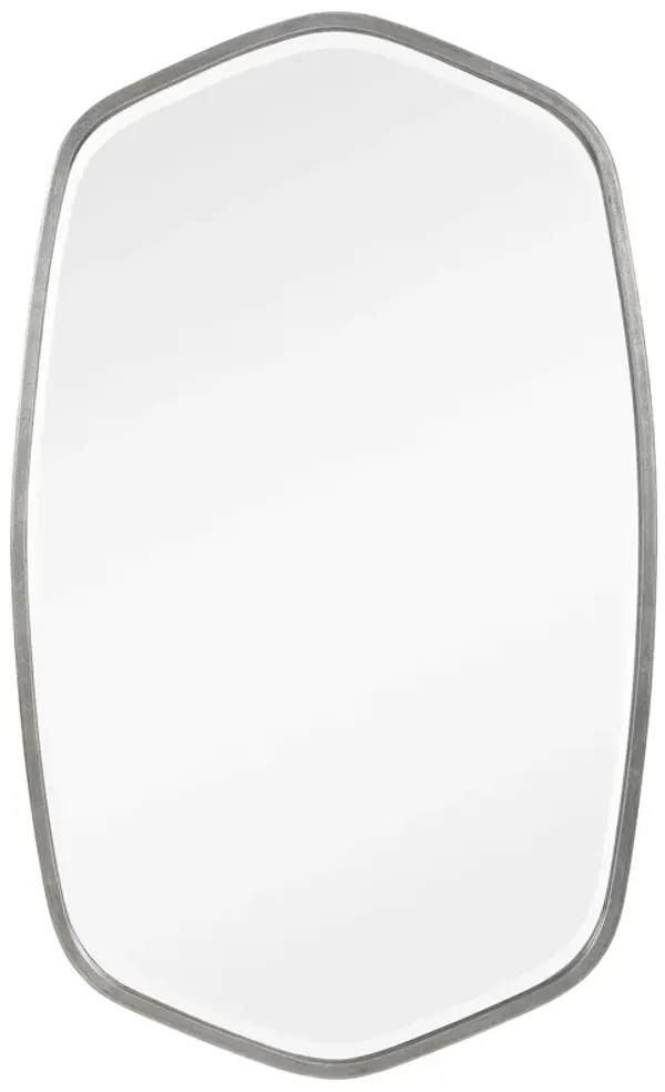 Duronia Brushed Silver Mirror