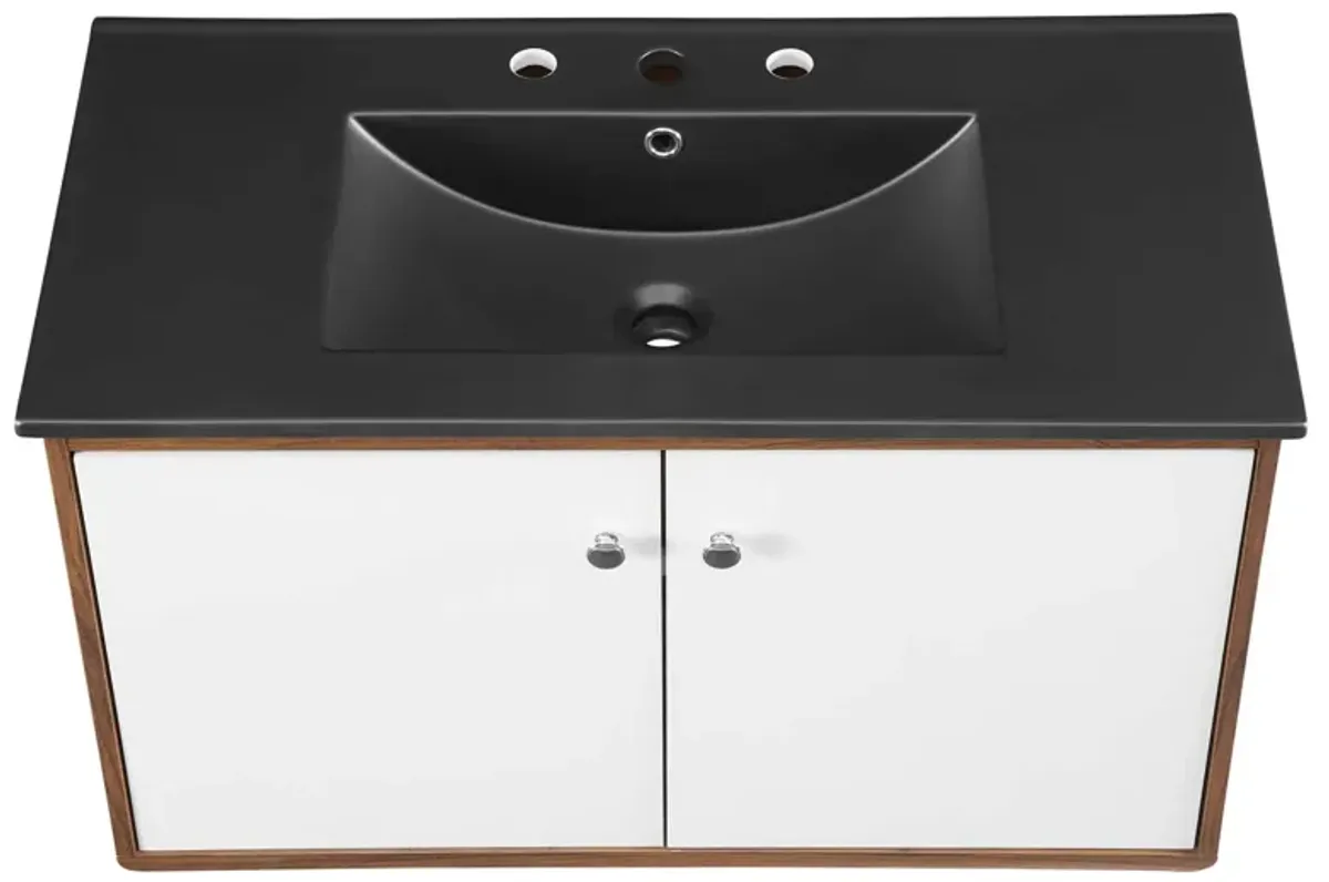 Transmit 36" Wall-Mount Bathroom Vanity