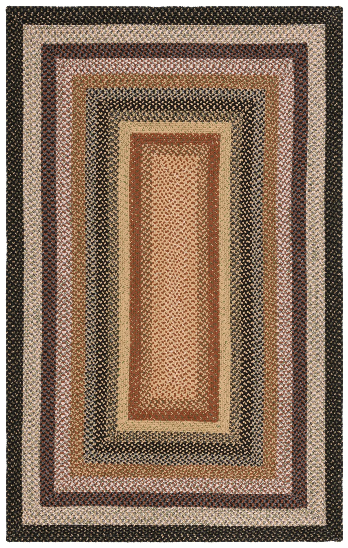 BRD308 MULTI 11' x 15' Large Rectangle Rug