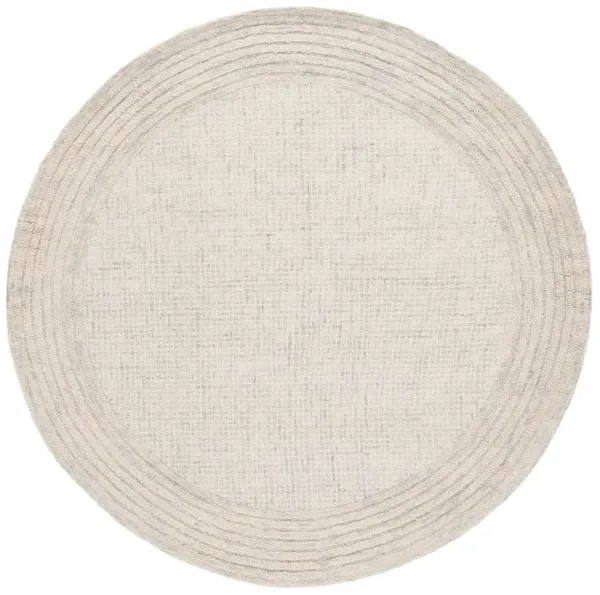 EBONY Hand Tufted 6' x 6' Round area rug