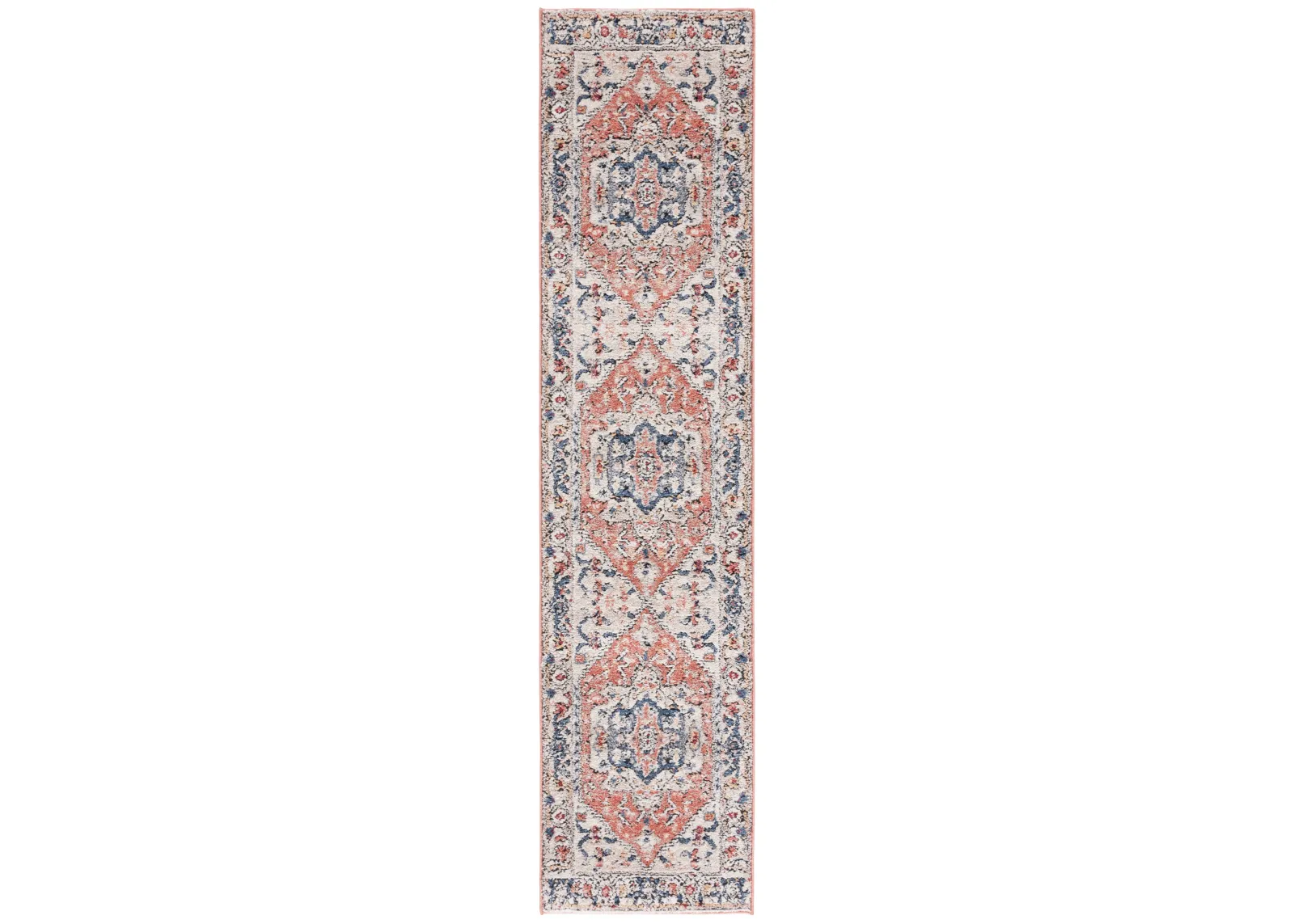 LUNA 102 IVORY  2'-2' x 9' Runner Rug