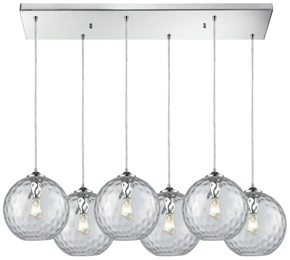 Watersphere Configurable Multi Pendant - Polished Chrome