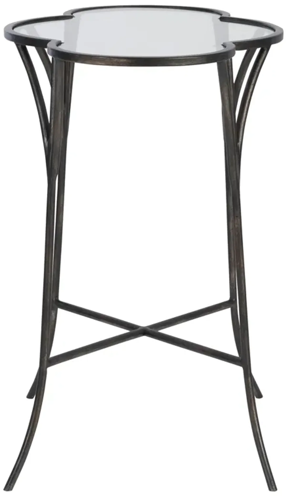 Adhira Glass Accent Table